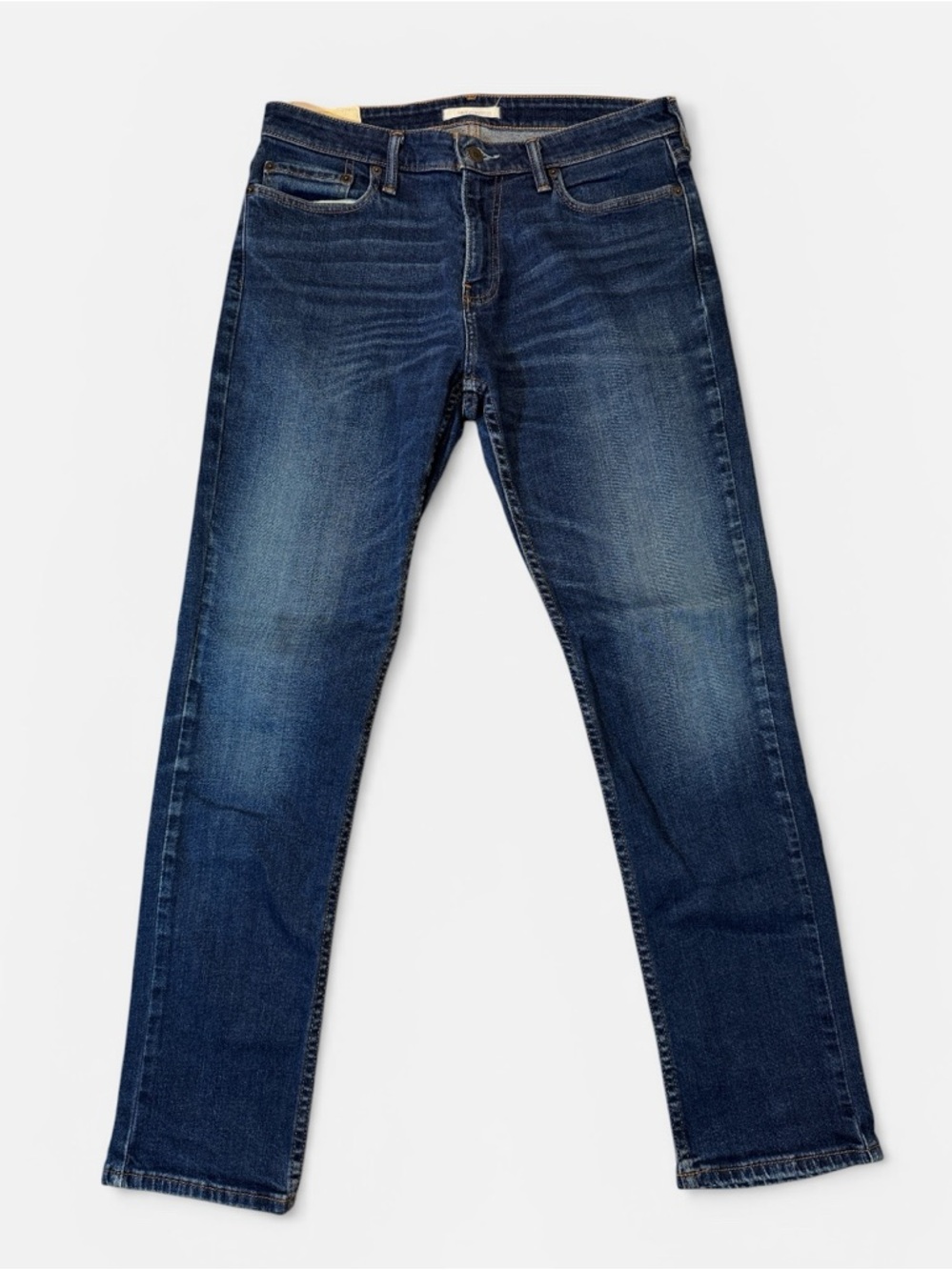 Abercrombie & Fitch mens 30x30 athletic slim fit stretch denim blue jeans EUC